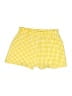 Shein Checkered-gingham Yellow Shorts Size L - photo 1