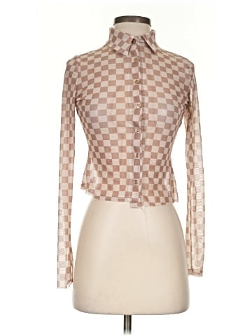 Missguided Long Sleeve Blouse (view 1)