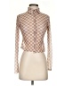 Missguided Brown Long Sleeve Blouse Size 2 - photo 1