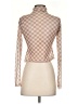 Missguided Brown Long Sleeve Blouse Size 2 - photo 2