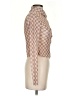 Missguided Brown Long Sleeve Blouse Size 2 - photo 4