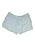 Ann Taylor LOFT Stripes Blue Shorts Size XL - photo 2