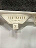 Ted Baker London 100% Polyester White Sleeveless Blouse Size 6 (2) - photo 7