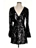 WAYF 100% Polyester Stars Black Cocktail Dress Size S - photo 1