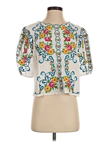 THML Short Sleeve Blouse (view 1)