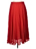 1.State 100% Polyester Solid Red Formal Skirt Size 8 - photo 1