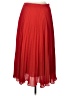 1.State 100% Polyester Solid Red Formal Skirt Size 8 - photo 2