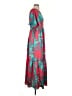 Sugarlips 100% Polyester Tropical Teal Casual Dress Size XS - photo 4