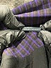 Elie Tahari Houndstooth Blue Purple Blazer Size 0 - photo 6
