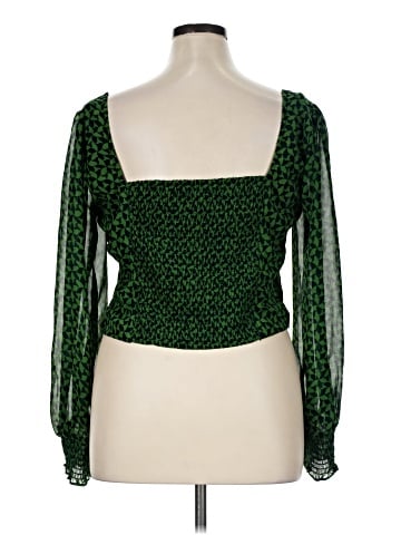 Abercrombie & Fitch Long Sleeve Blouse (view 2)