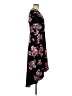 A. Byer Floral Black Casual Dress Size M - photo 4