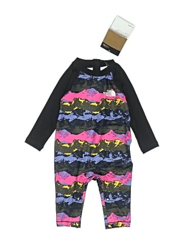 The North Face Long Sleeve Onesie (view 1)