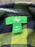 dip 100% Cotton Checkered-gingham Green Long Sleeve Button-Down Shirt Size 4T - photo 3