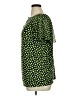 Cato Polka Dots Green Short Sleeve Blouse Size XL - photo 5