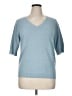 Ella Moss Blue Pullover Sweater Size XL - photo 1