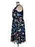 Talbots Print Blue Cocktail Dress Size 20 - photo 5