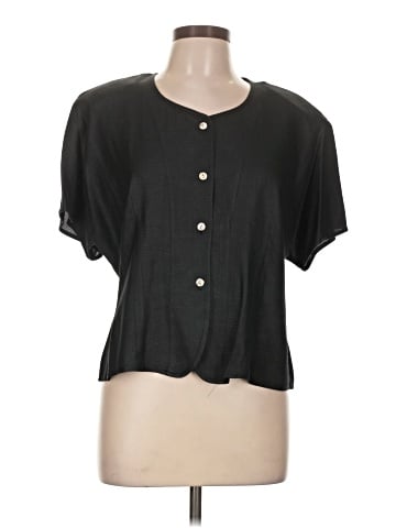Spenser Jeremy Short Sleeve Silk Top (view 1)