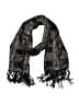 Echo 100% Silk Black Silk Scarf One size - photo 1