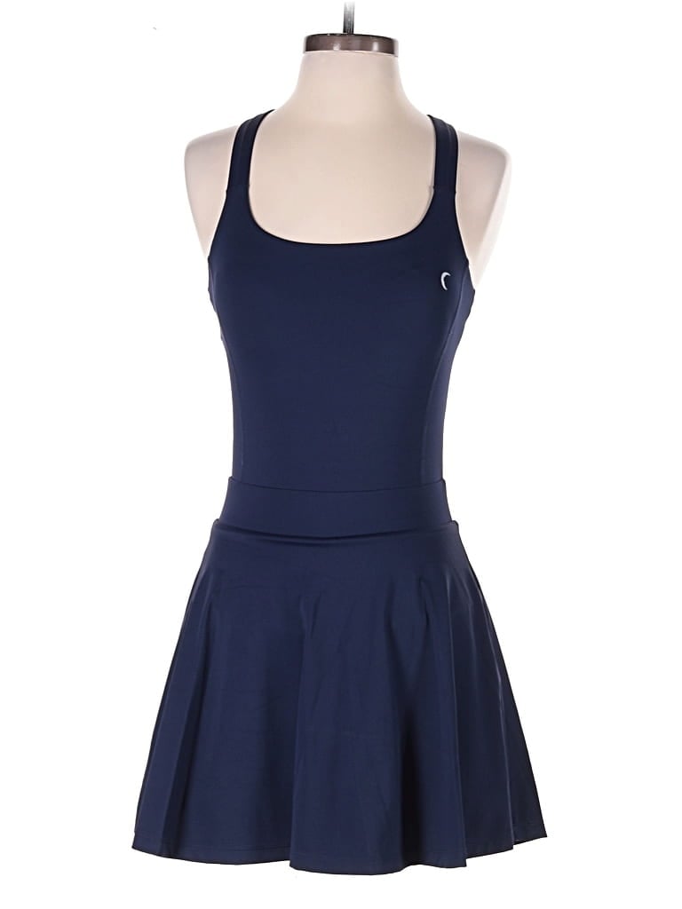 Pre-owned Zyia Active Cocktail Dress In Blue