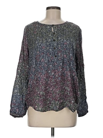 Lucky Brand Long Sleeve Blouse (view 1)