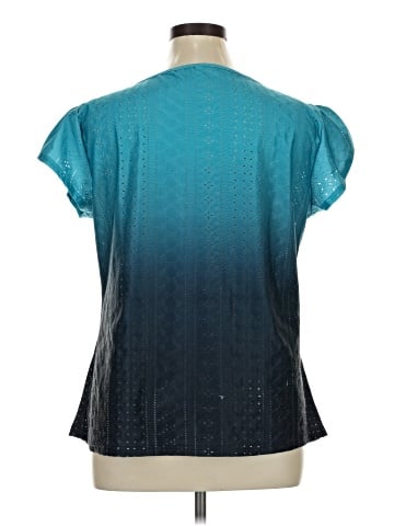 Unbranded Short Sleeve Blouse (view 2)