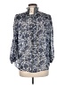 Gerard Darel Blue Long Sleeve Blouse Size 6 (38) - photo 2