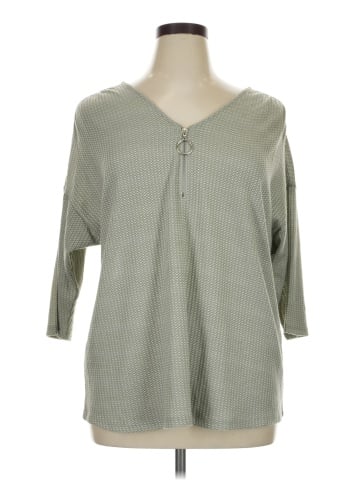 AUW Long Sleeve Henley (view 1)