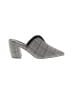 Jeffrey Campbell Plaid Gray Mule/Clog Size 11 - photo 1