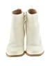 Bill Blass Ivory Ankle Boots Size 9 - photo 2