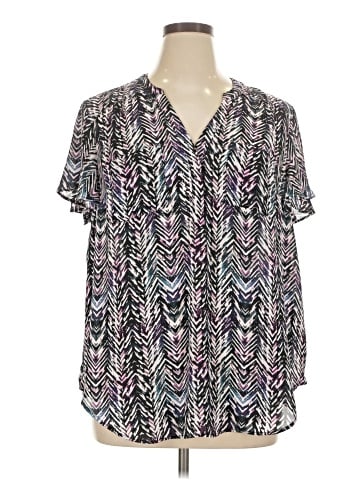 Torrid Short Sleeve Blouse (view 1)