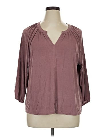 Lucky Brand 3/4 Sleeve Blouse (view 1)