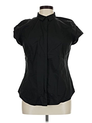 Worthington Short Sleeve Blouse (view 1)