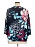 Chico's Floral Blue Pullover Sweater Size XL (3) - photo 2