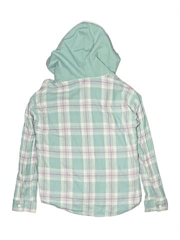 Wonder Nation Long Sleeve Button-Down Shirt (view 2)
