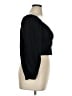 Wild Fable 100% Rayon Black 3/4 Sleeve Top Size XL - photo 4