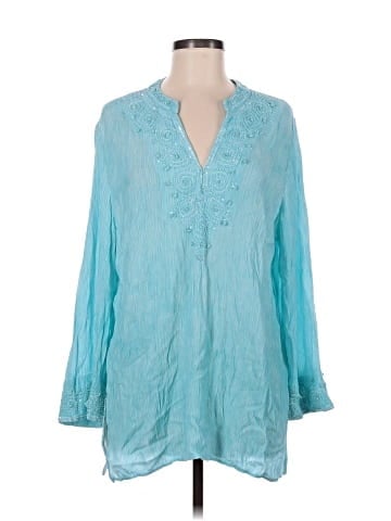 Soft Surroundings Long Sleeve Blouse (view 1)