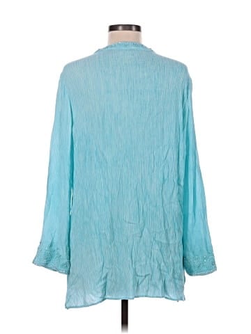 Soft Surroundings Long Sleeve Blouse (view 2)