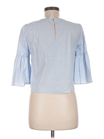 Zara Basic 3/4 Sleeve Blouse (view 2)