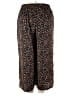 ELOQUII 100% Polyester Animal Print Brown Casual Pants Size 20 Plus - photo 2