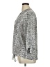 Investments 100% Polyester Silver 3/4 Sleeve Blouse Size XL - photo 5