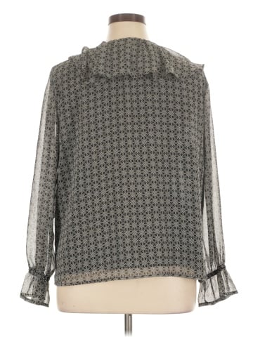 Ann Taylor LOFT Long Sleeve Polo (view 2)