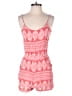 Timing 100% Rayon Hearts Pink Romper Size M - photo 1