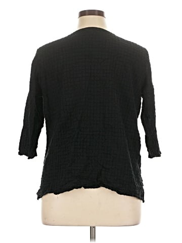 Eileen Fisher 3/4 Sleeve Button-Down Shirt (view 2)