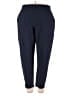 Athleta Solid Blue Active Pants Size 20 - photo 1