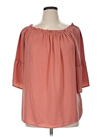 Violet & Claire 3/4 Sleeve Blouse (view 1)