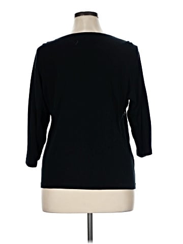Karen Scott Sport 3/4 Sleeve T-Shirt (view 2)