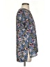 DR2 Floral Blue Short Sleeve Blouse Size S - photo 4