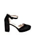 Pelle Moda Black Heels Size 9 1/2 - photo 1