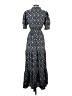 Max Studio Paisley Blue Casual Dress Size S - photo 2