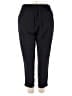 Athleta Solid Black Active Pants Size 18 - photo 2